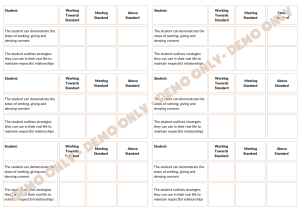 DEMO Y5-6 CONSENT - Rubric
